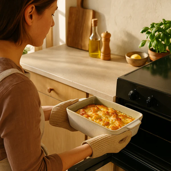 Stoneware Rectangular Baking Dish