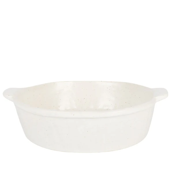 Stoneware Round Baking Dish