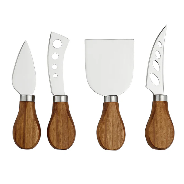 Acacia 4-Piece Cheese Knife Set