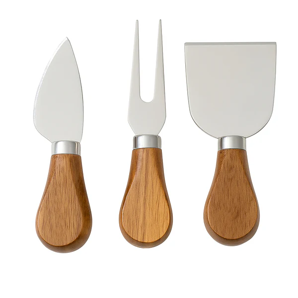 Acacia 3 Pc Cheese Knife Set
