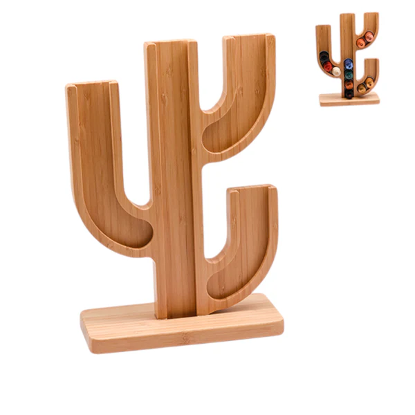 Bamboo Coffee Pod Holder