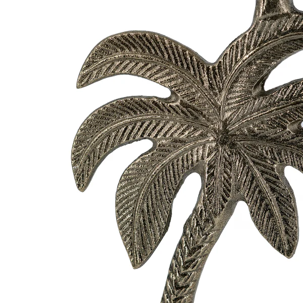 Marble Palm Tree Side Table